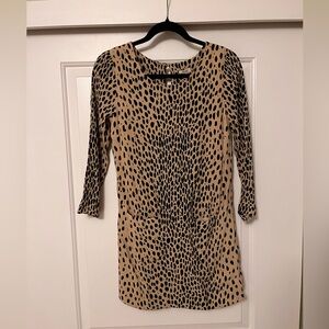 J. Crew Leopard Print Women's Dress (lined)